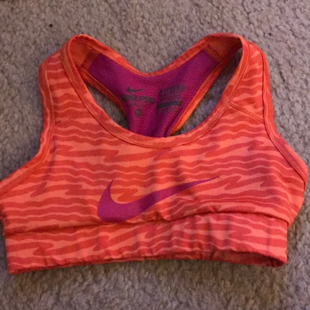 Youth XS Nike pro sports bra
